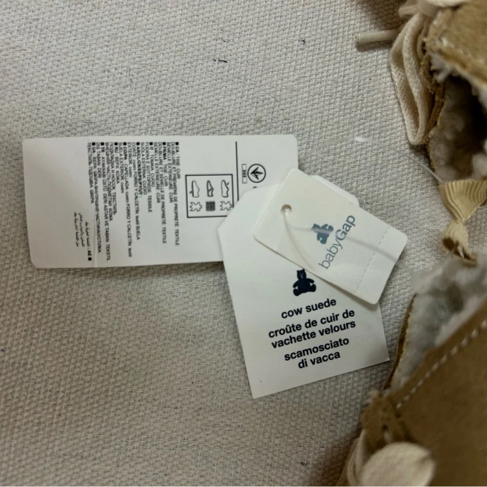 GAP Tan Baby Moccasins 0-3M